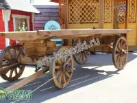 Большая телега плоская