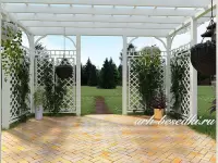 Пергола садовая 4,5х4,5