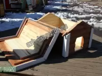 Утепленная будка для собаки